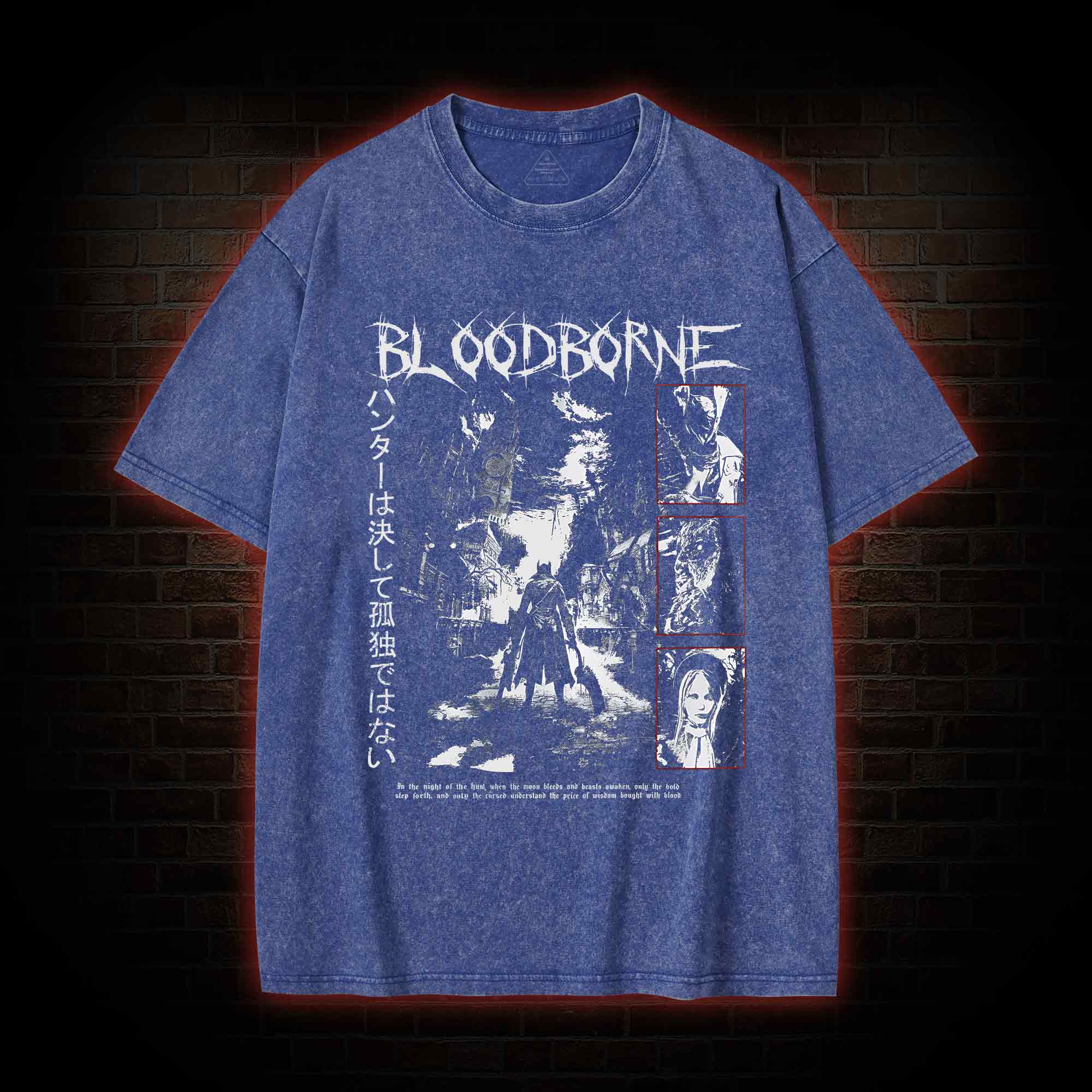 Gothic Hunter Washed T-shirt