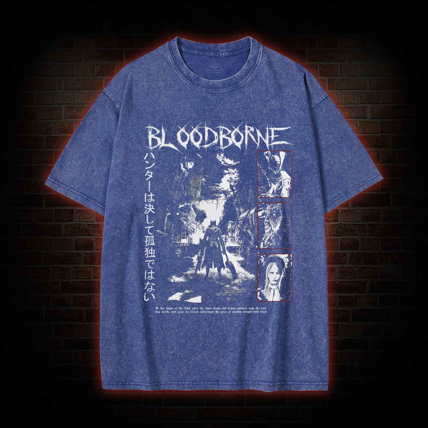 Gothic Hunter Washed T-shirt