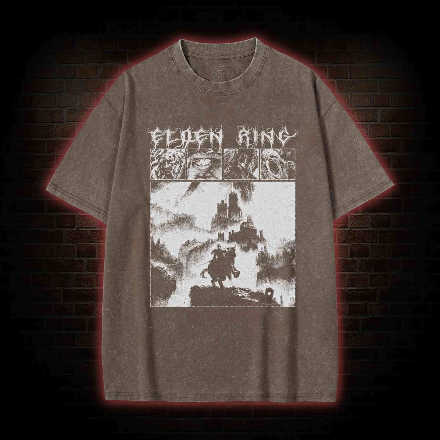 The Fallen Leaves Tell a Story Washed T-shirt