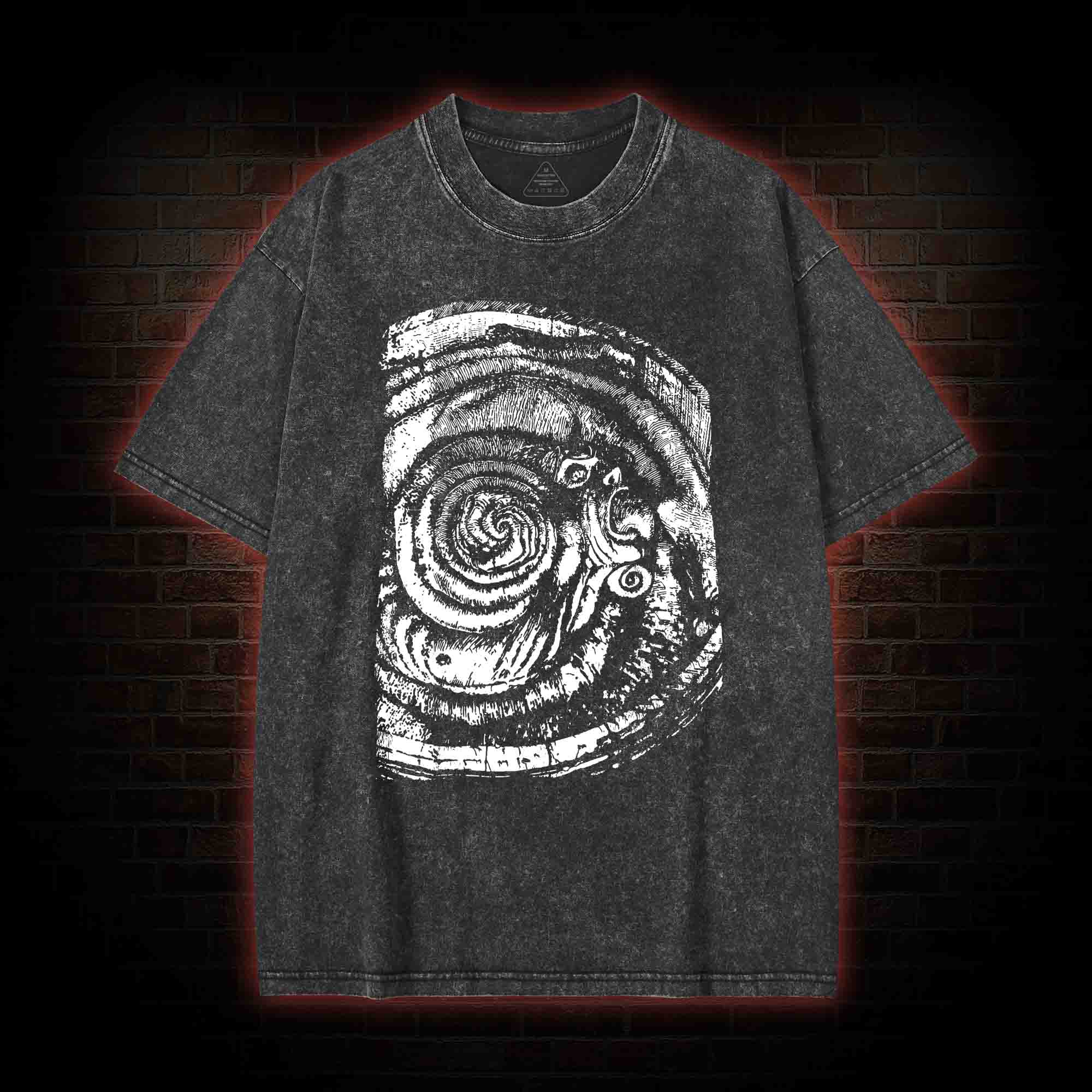 Sprial Washed T-shirt