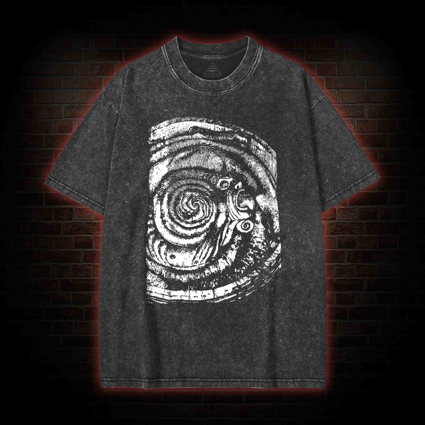 Sprial Washed T-shirt