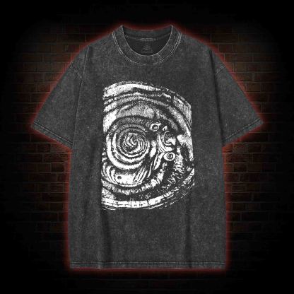 Sprial Washed T-shirt