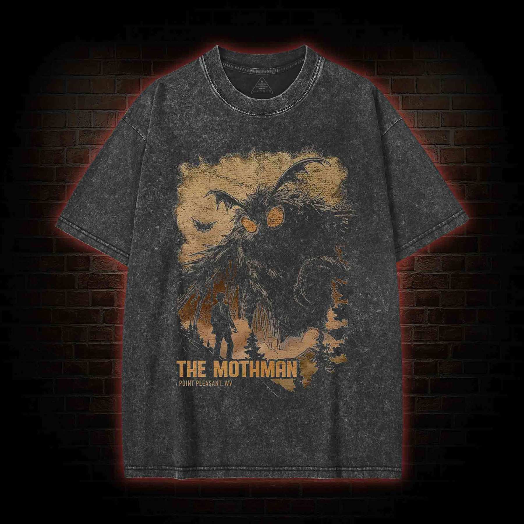 Mothman Legend Washed T-shirt