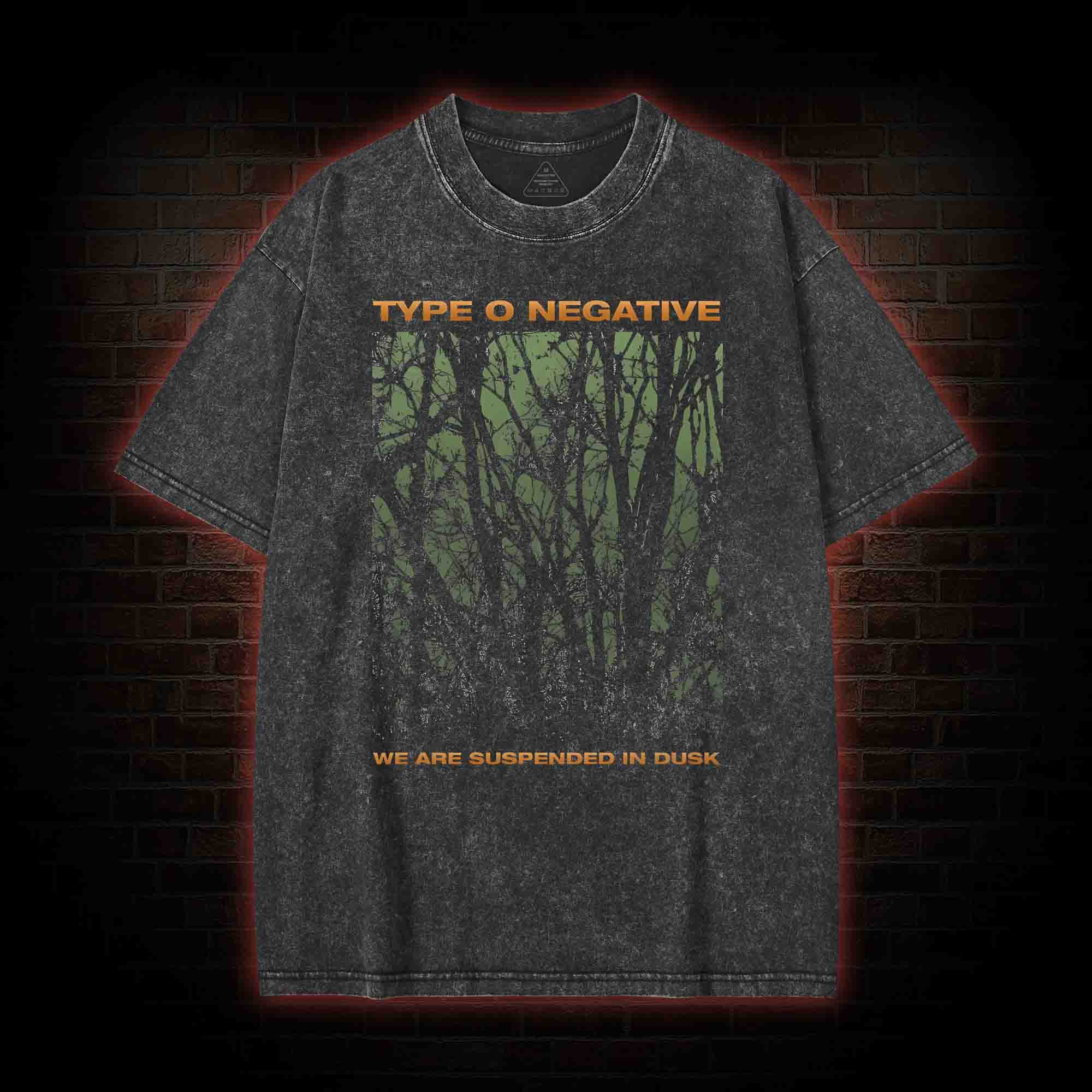 We are Suspend In Dark  Washed T-shirt