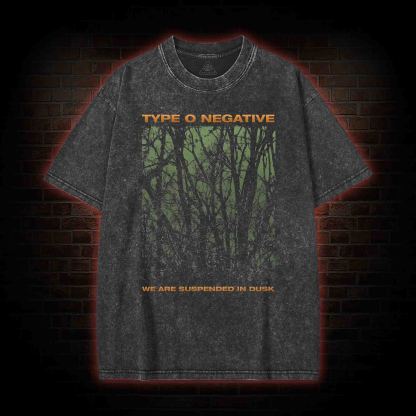 We are Suspend In Dark  Washed T-shirt