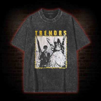 Swiss Cheese and Bullets Washed T-shirt