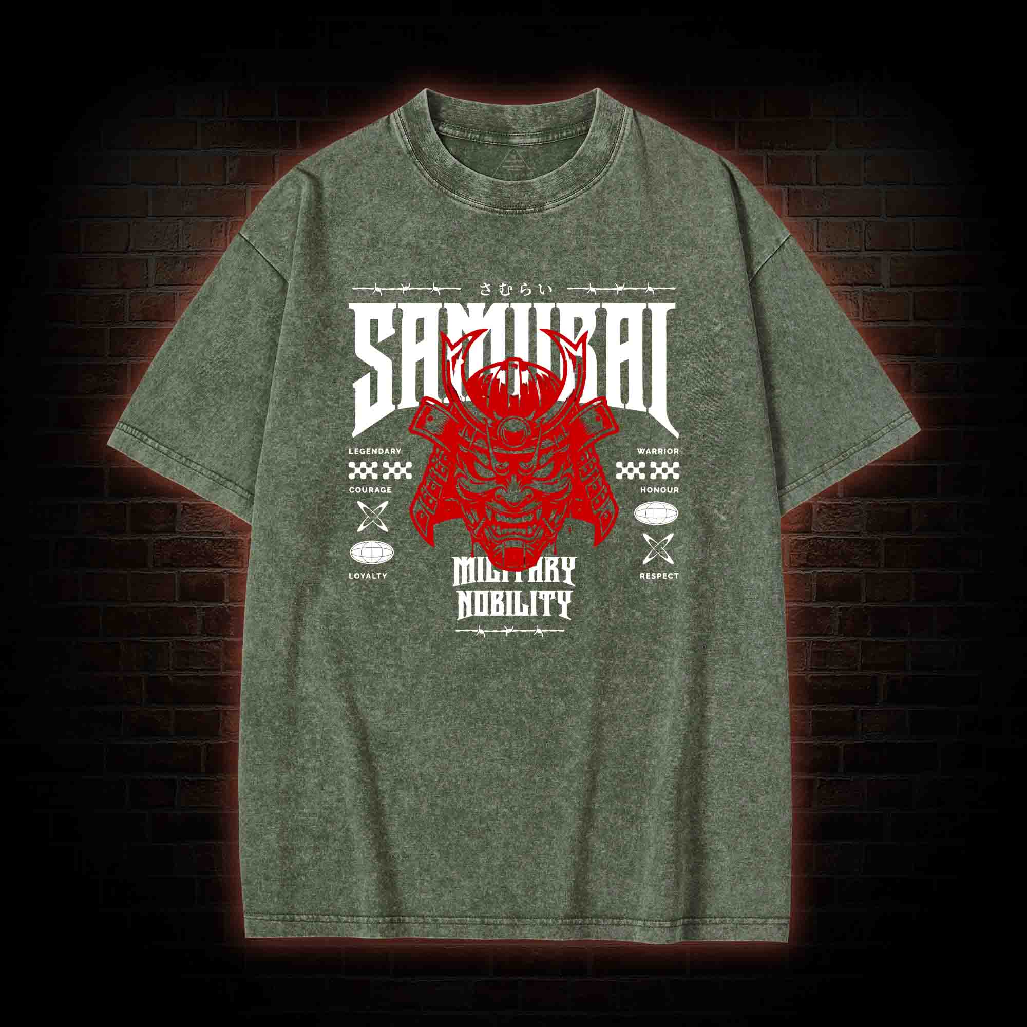 Samurai Washed T-shirt