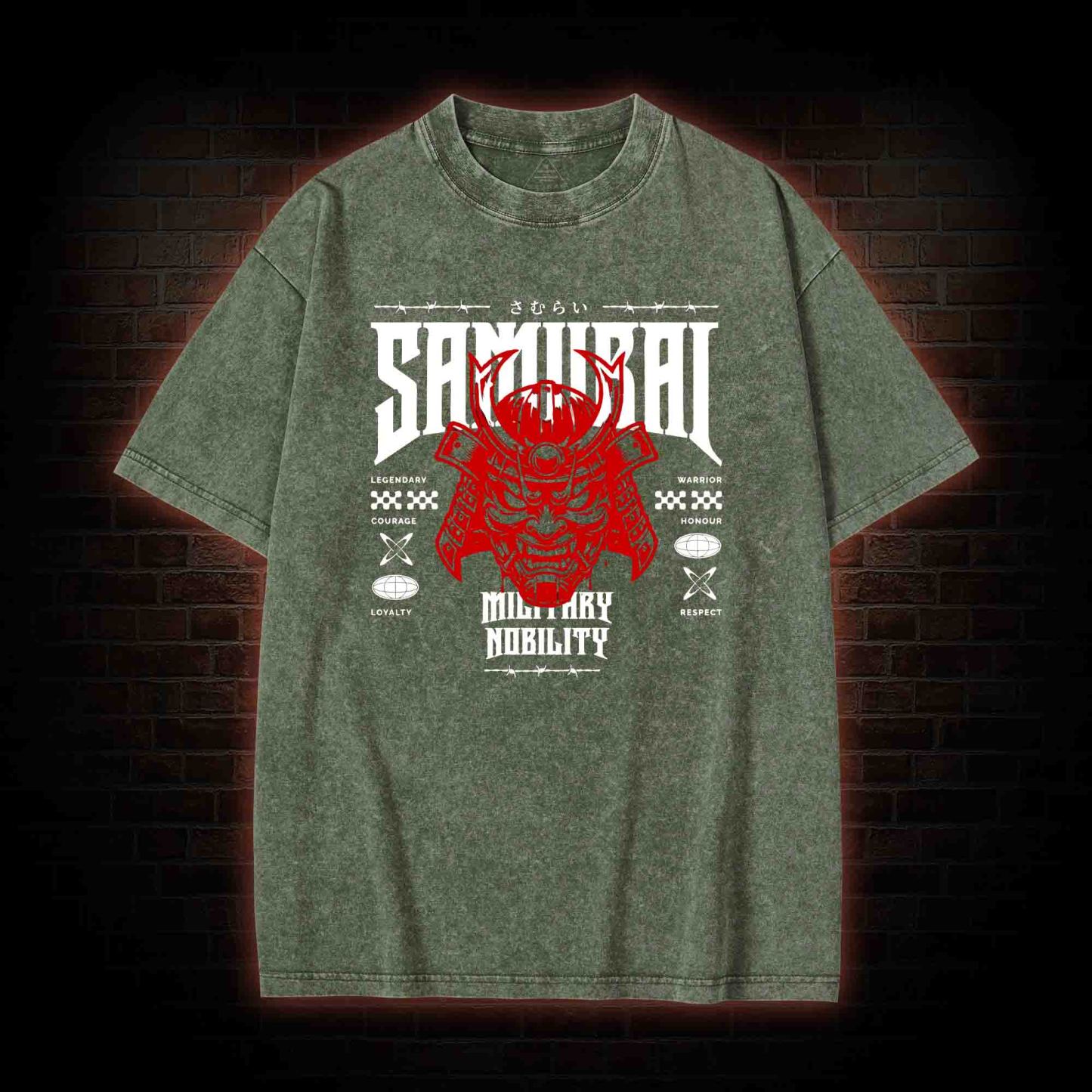 Samurai Washed T-shirt
