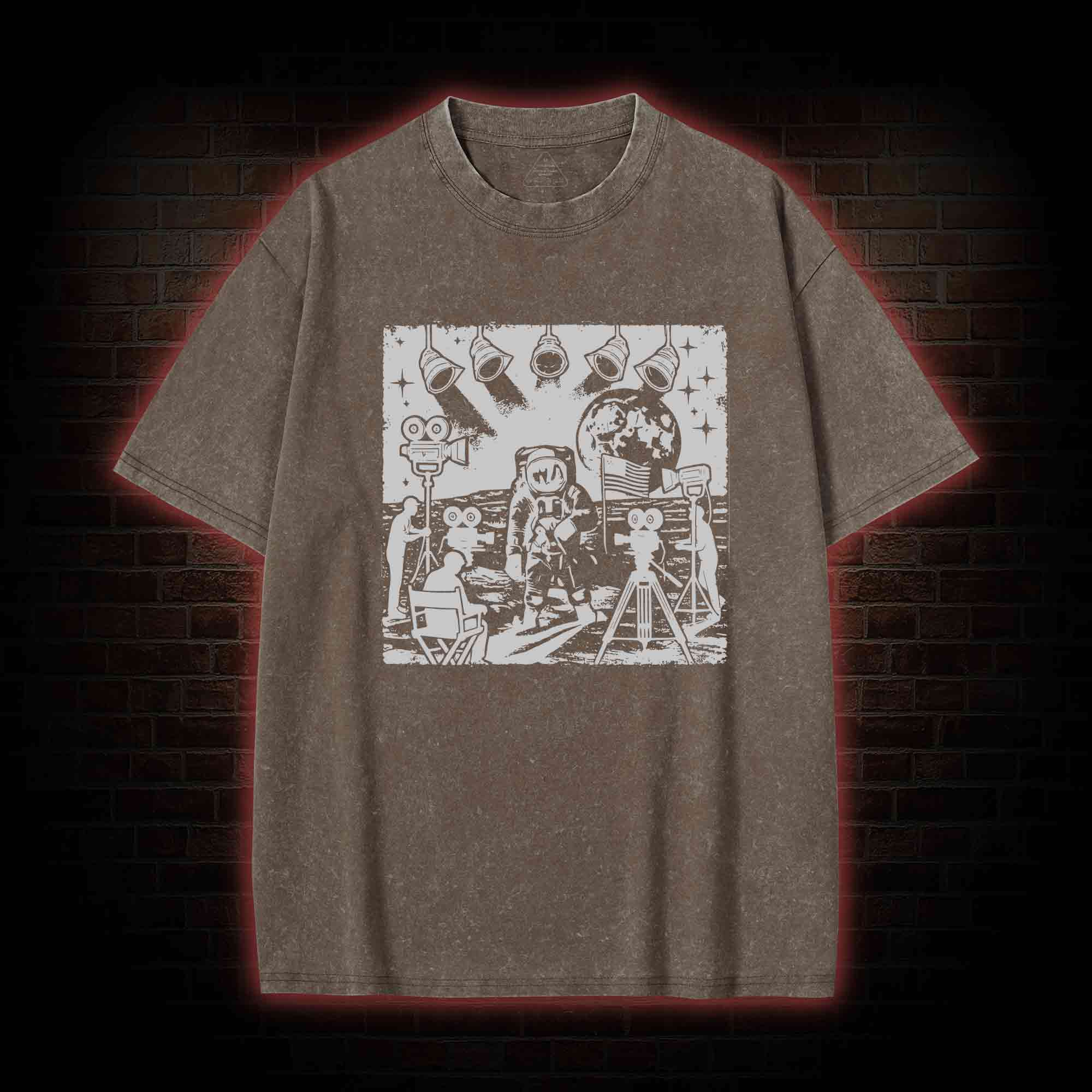 Moon Landing Washed T-shirt