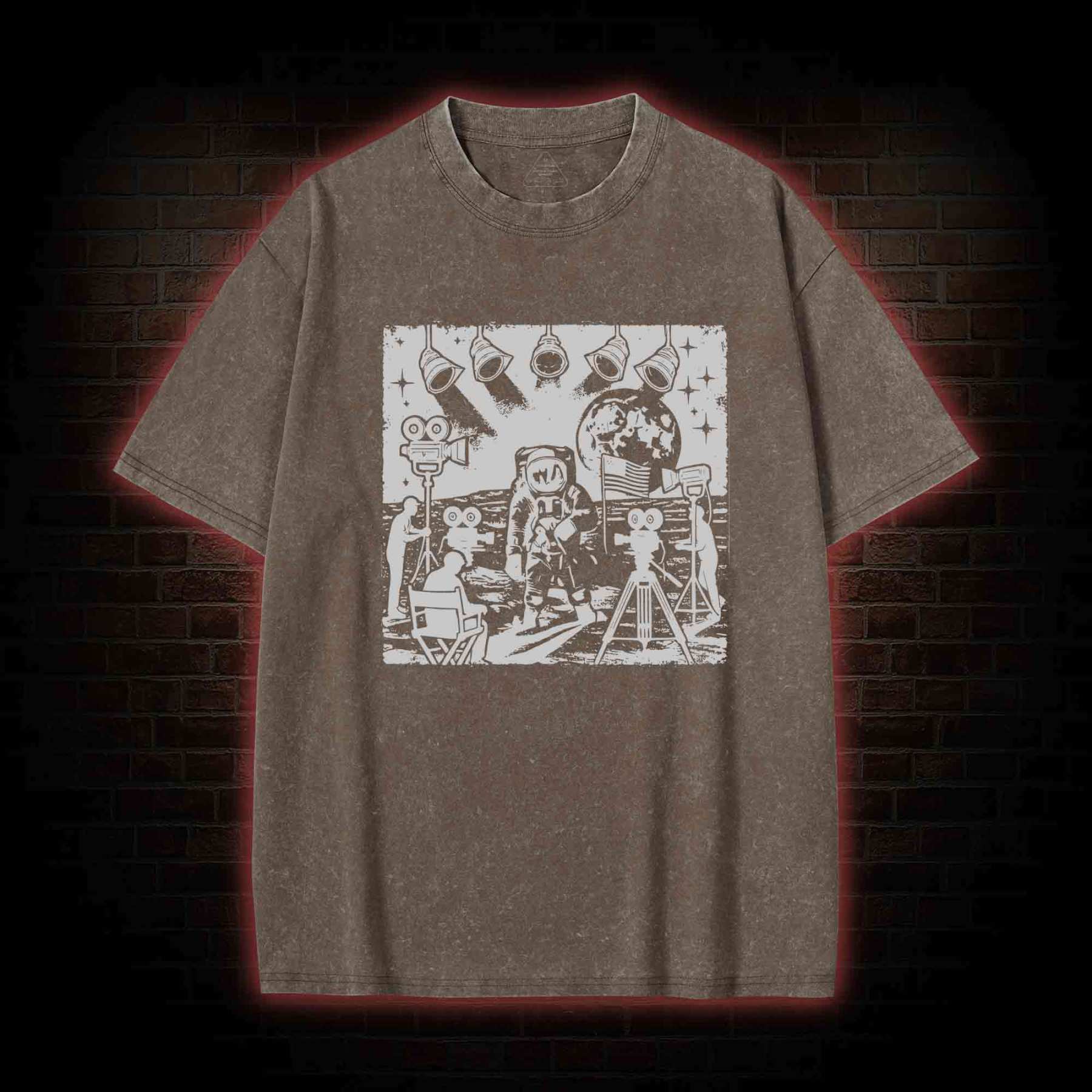 Moon Landing Washed T-shirt