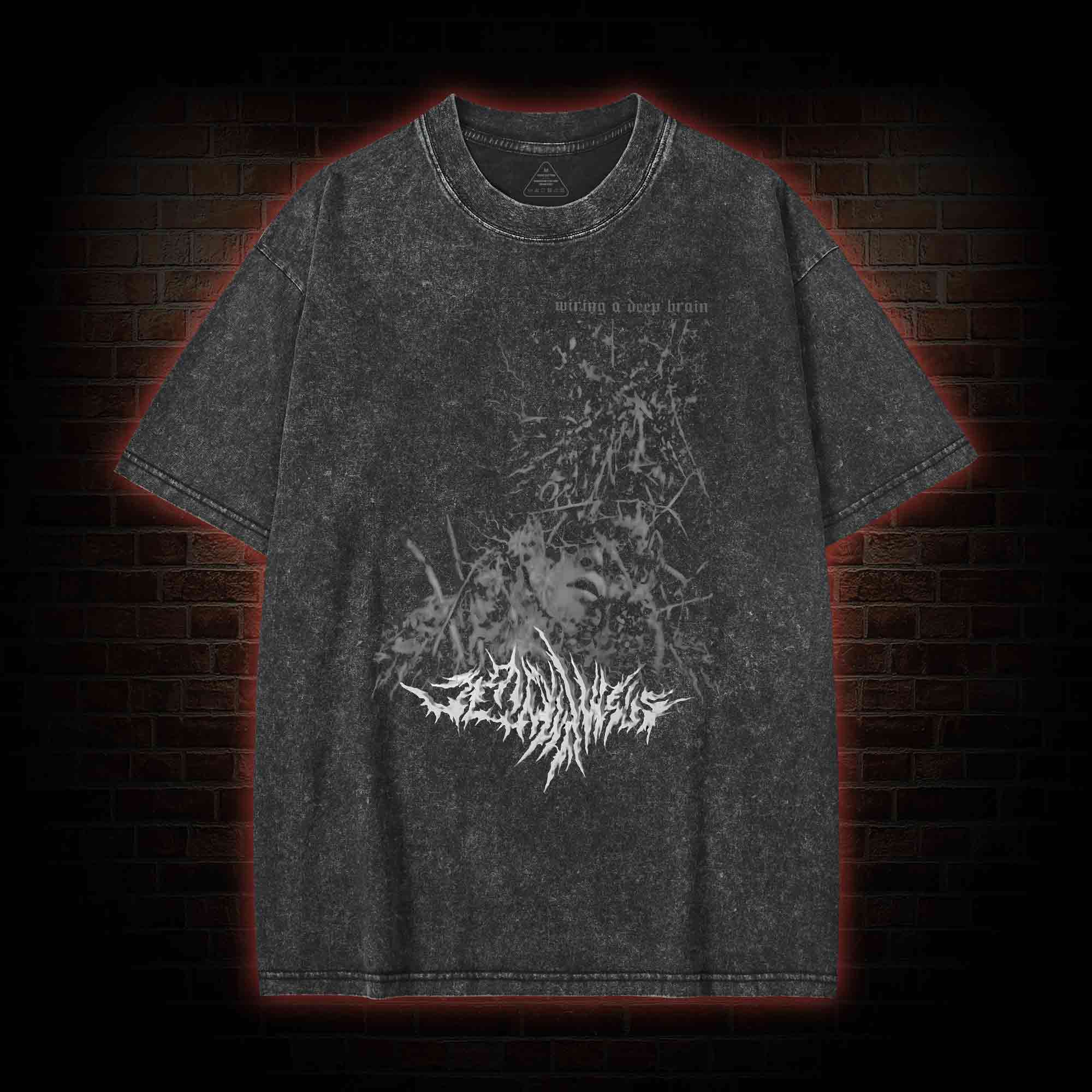 Wiring A Deep Brain Washed T-shirt