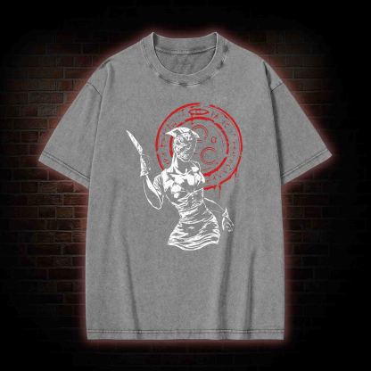 Hell-o Nurse! Washed T-shirt