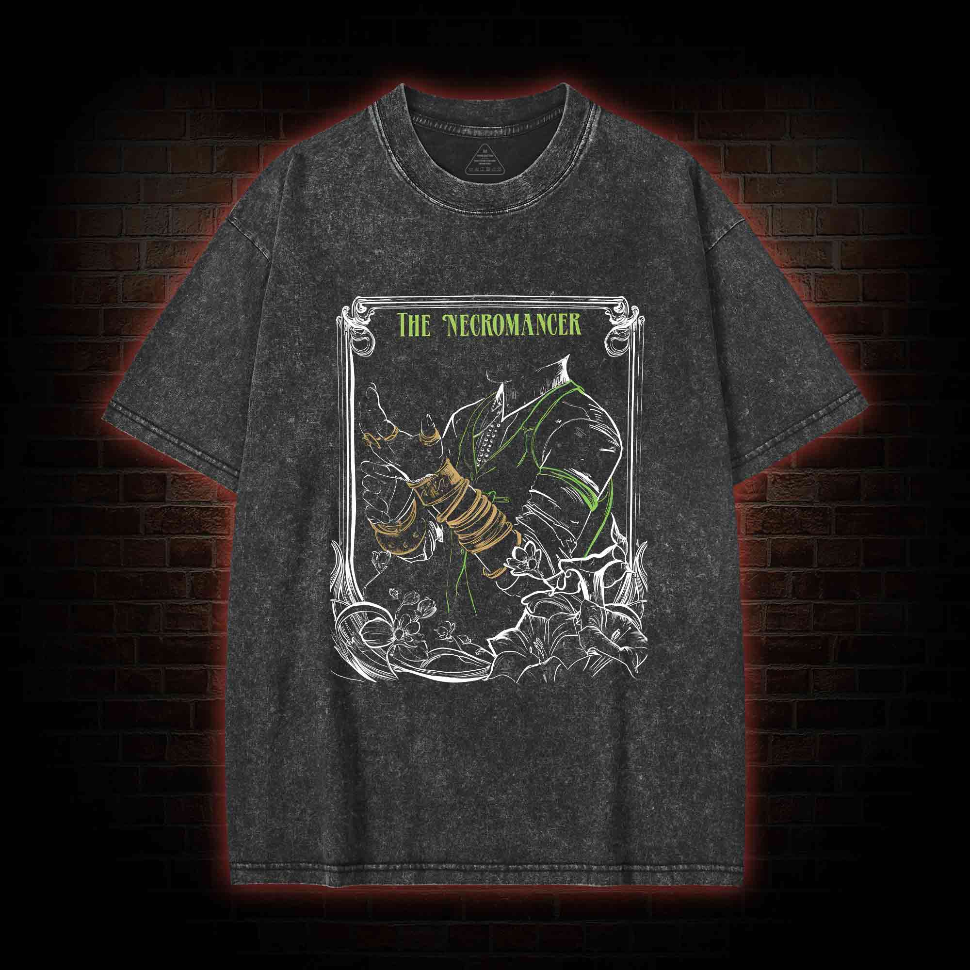 The Necromancer Washed T-shirt