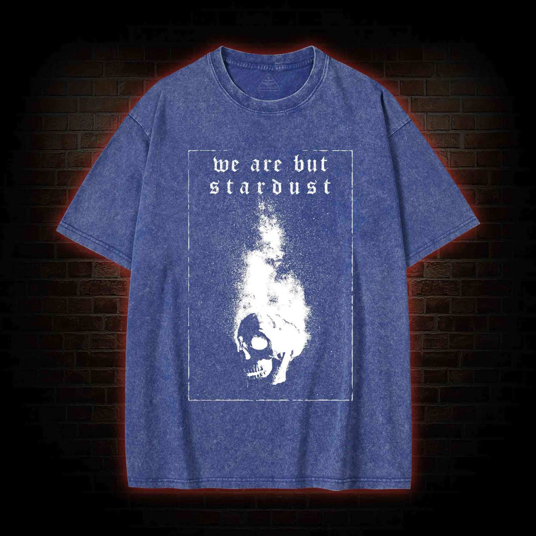 We Are but Stardust Washed T-shirt