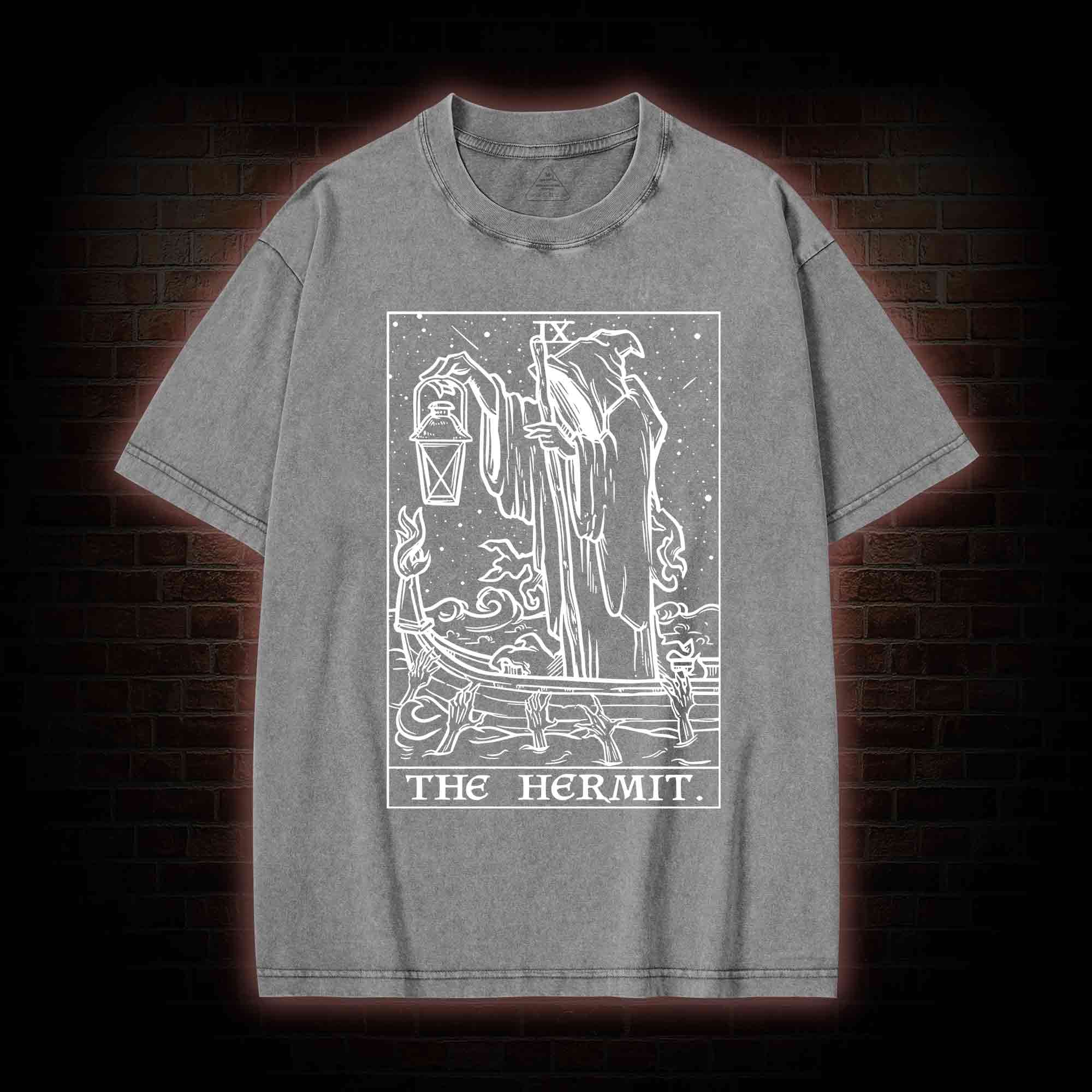 The Hermit  Washed T-shirt