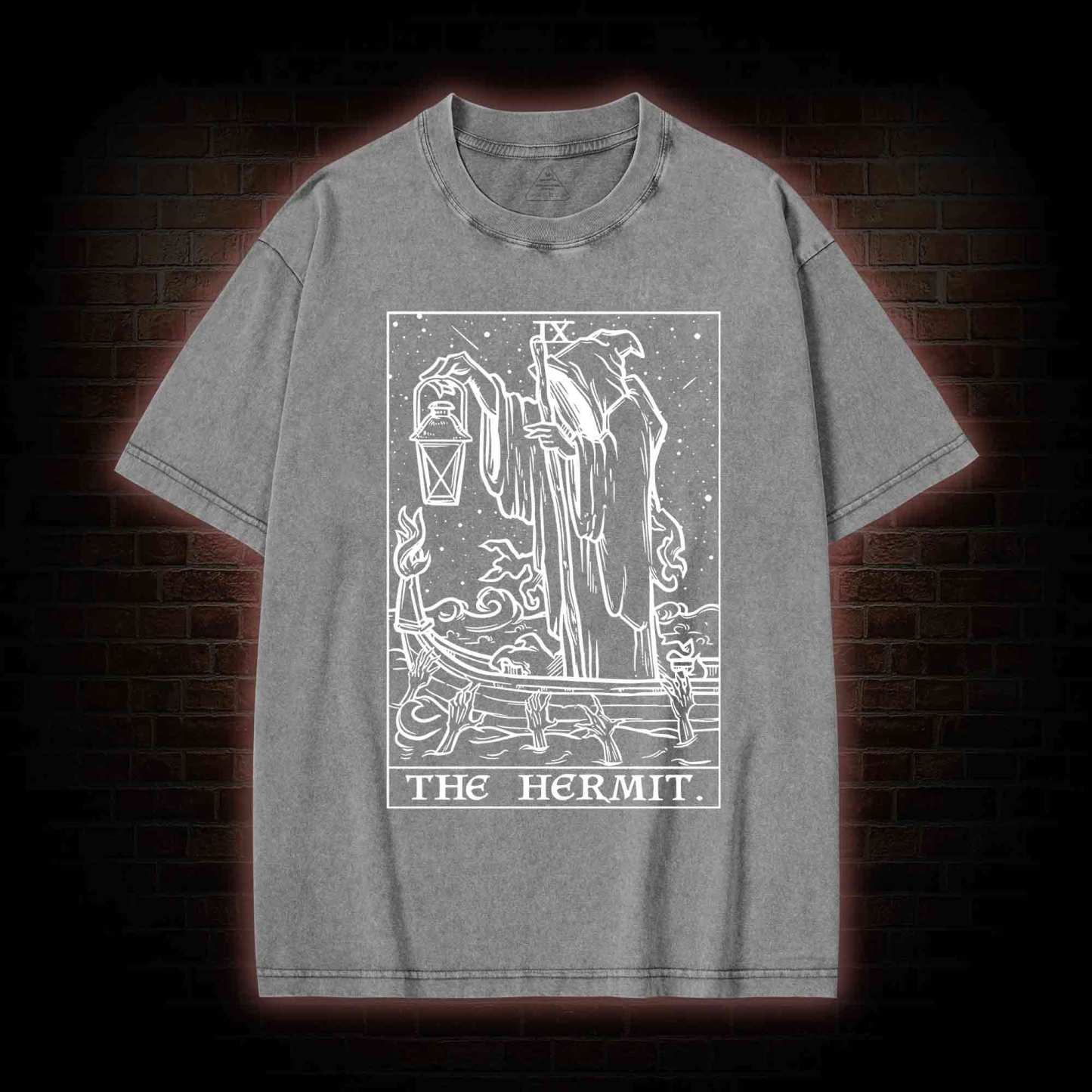 The Hermit  Washed T-shirt