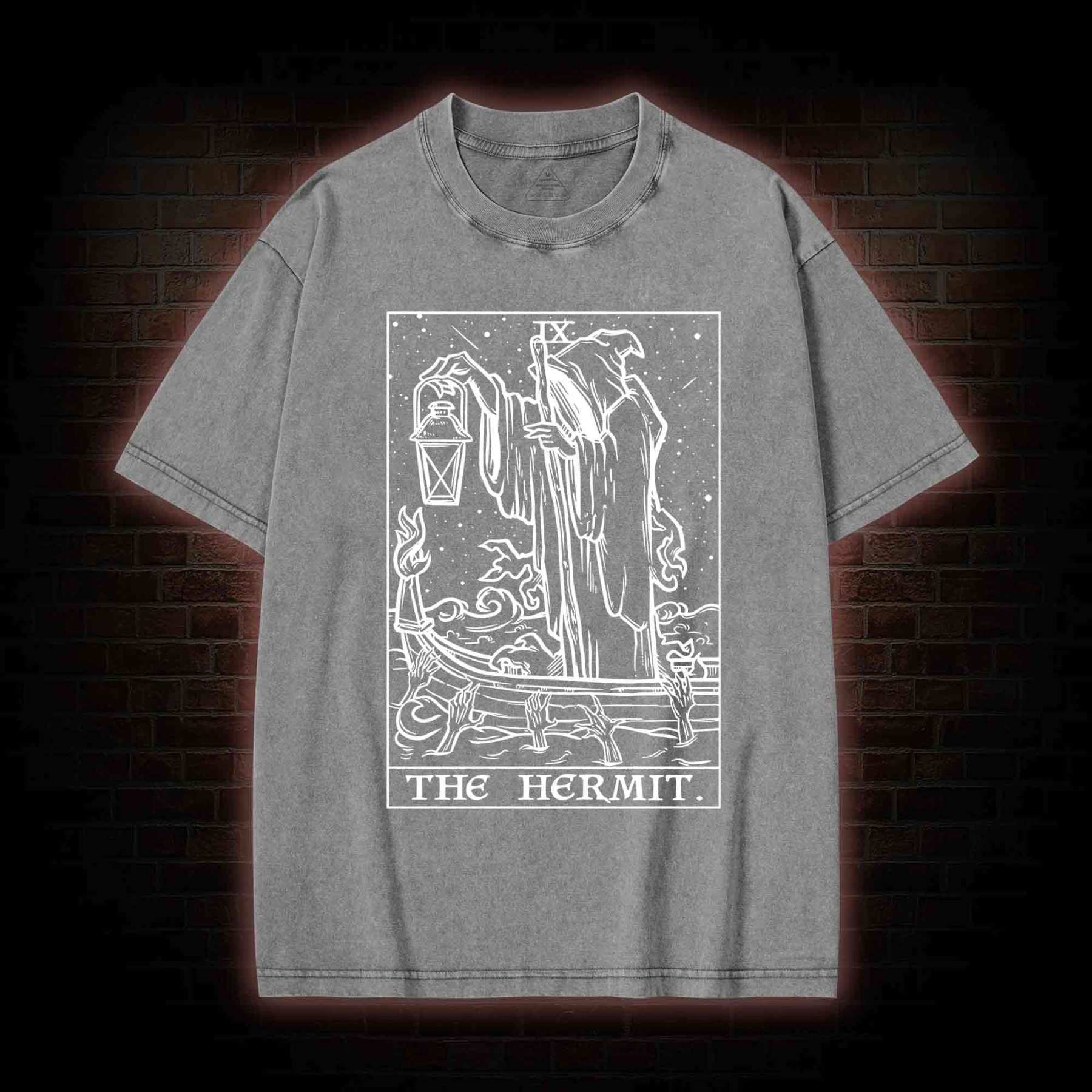 The Hermit  Washed T-shirt