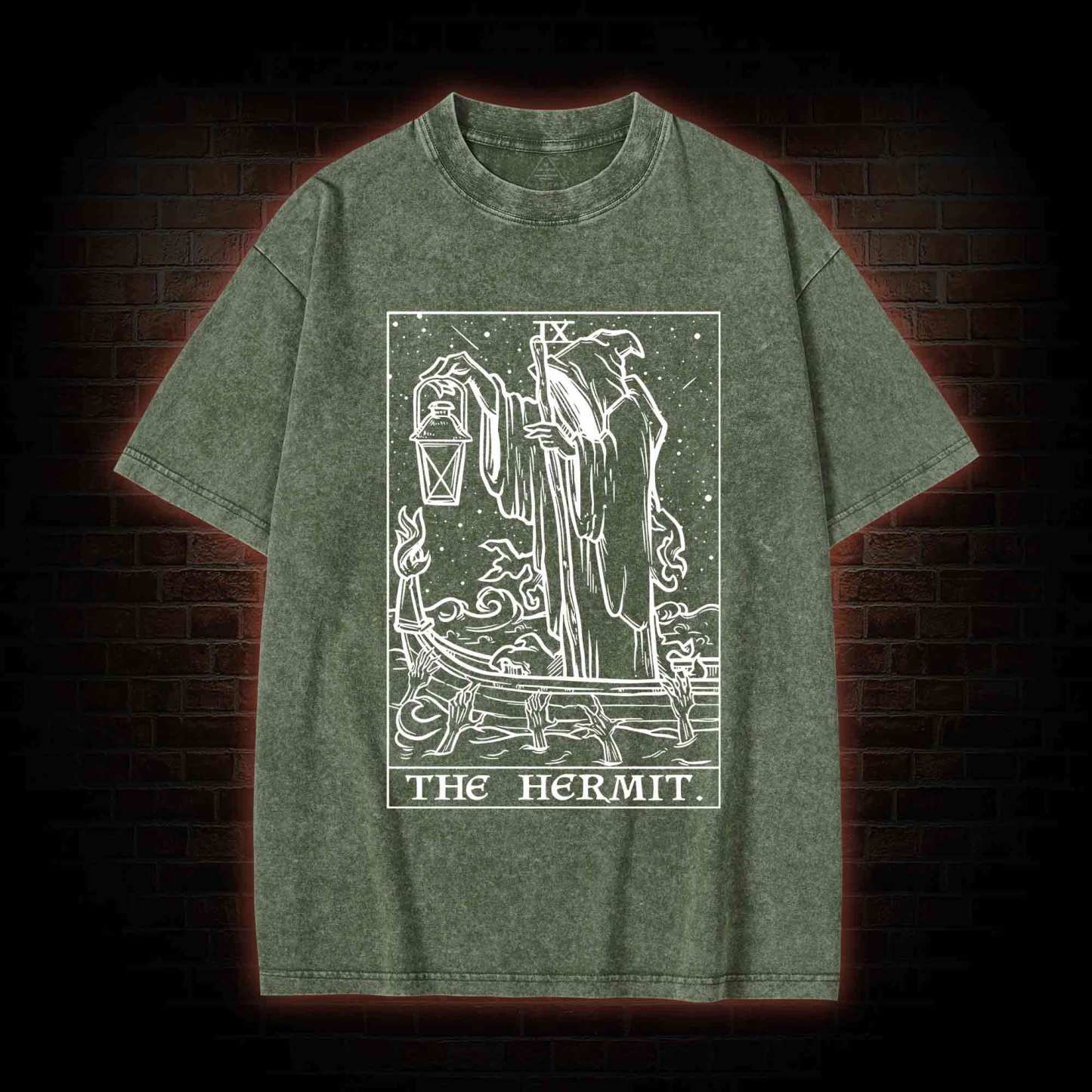 The Hermit  Washed T-shirt