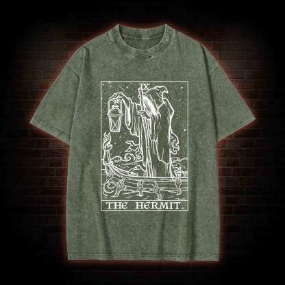 The Hermit  Washed T-shirt