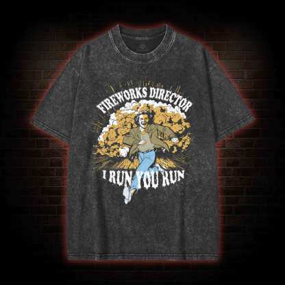  Fireworks Director Washed T-shirt