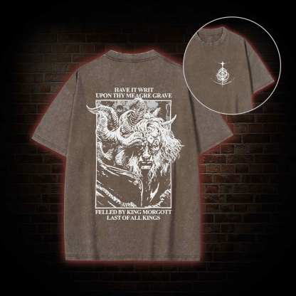 Wilful Traitors All Back Print Washed T-shirt