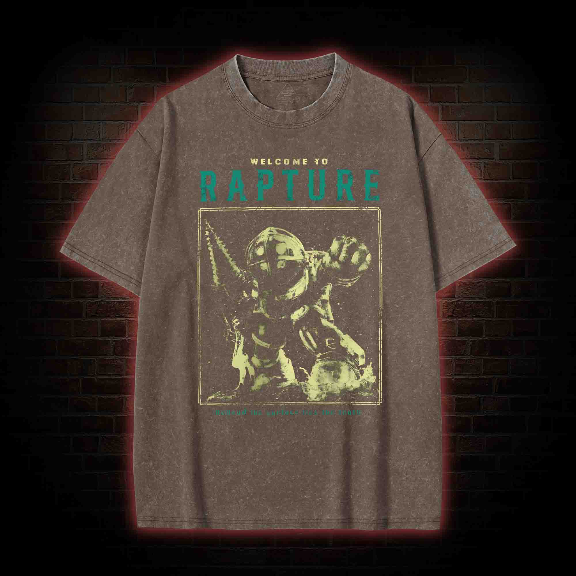 Underwater City Washed T-shirt