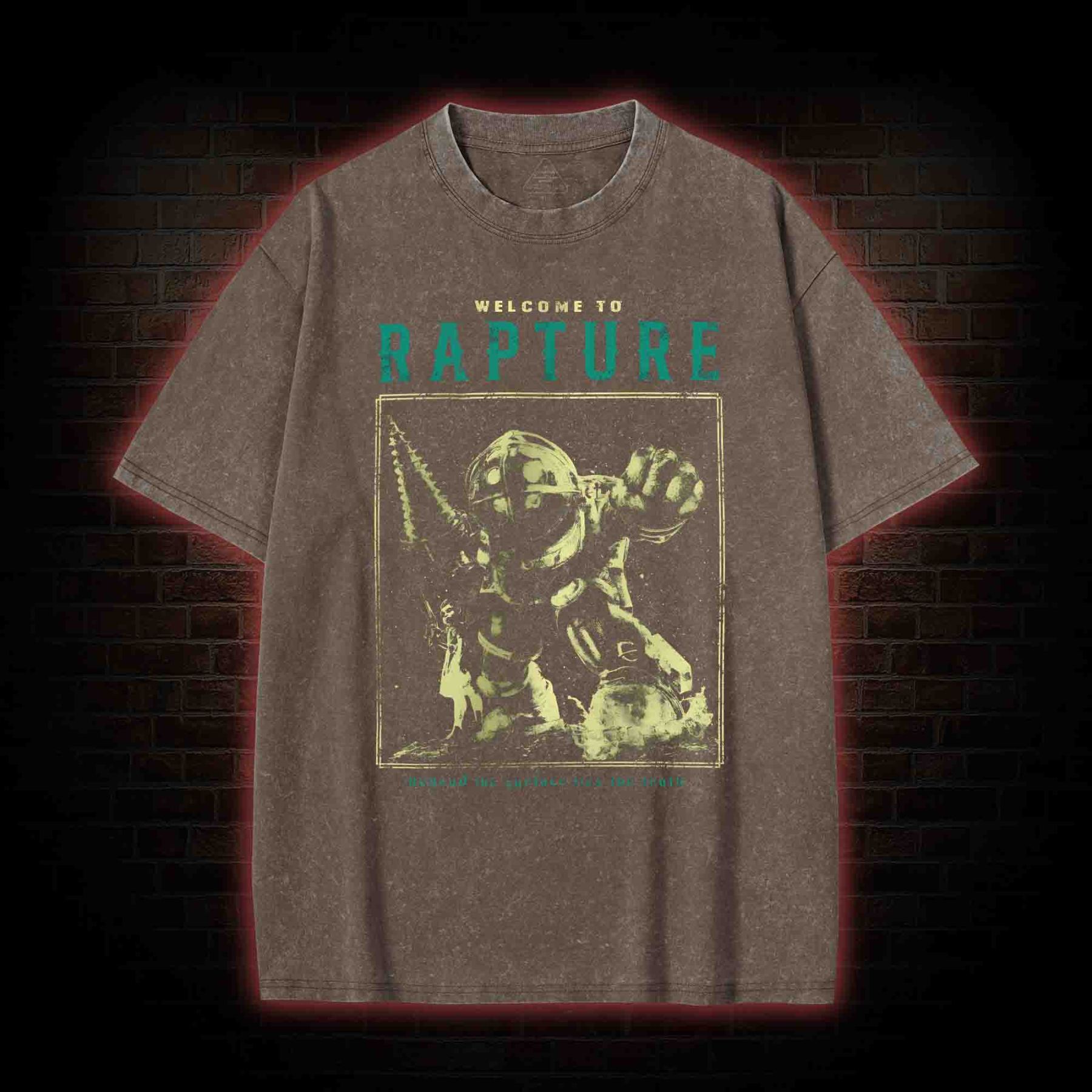 Underwater City Washed T-shirt