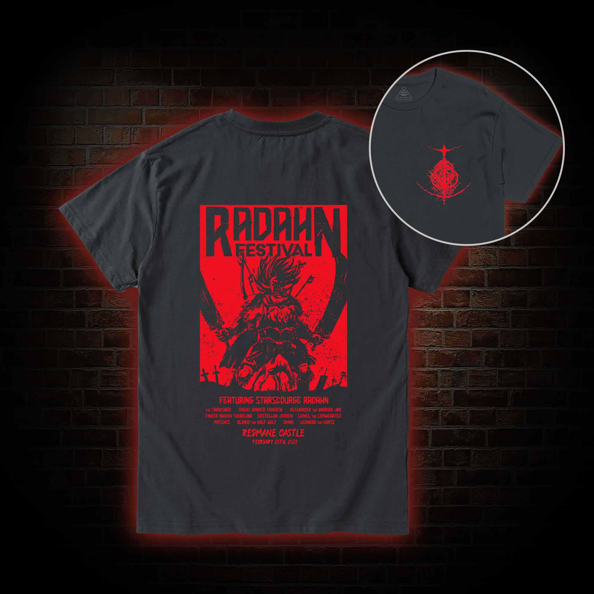 Battle Festival Back Print T-Shirt