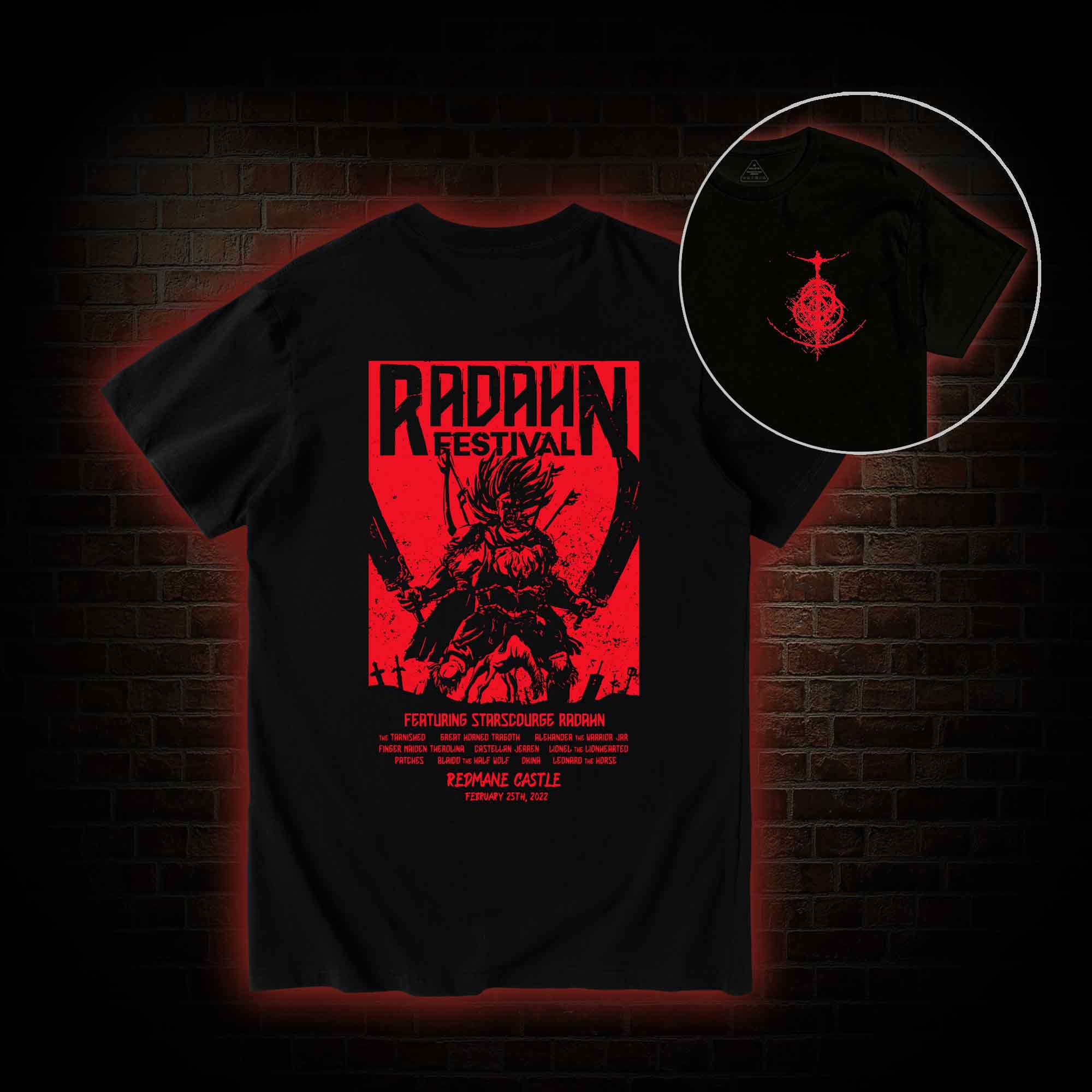 Battle Festival Back Print T-Shirt