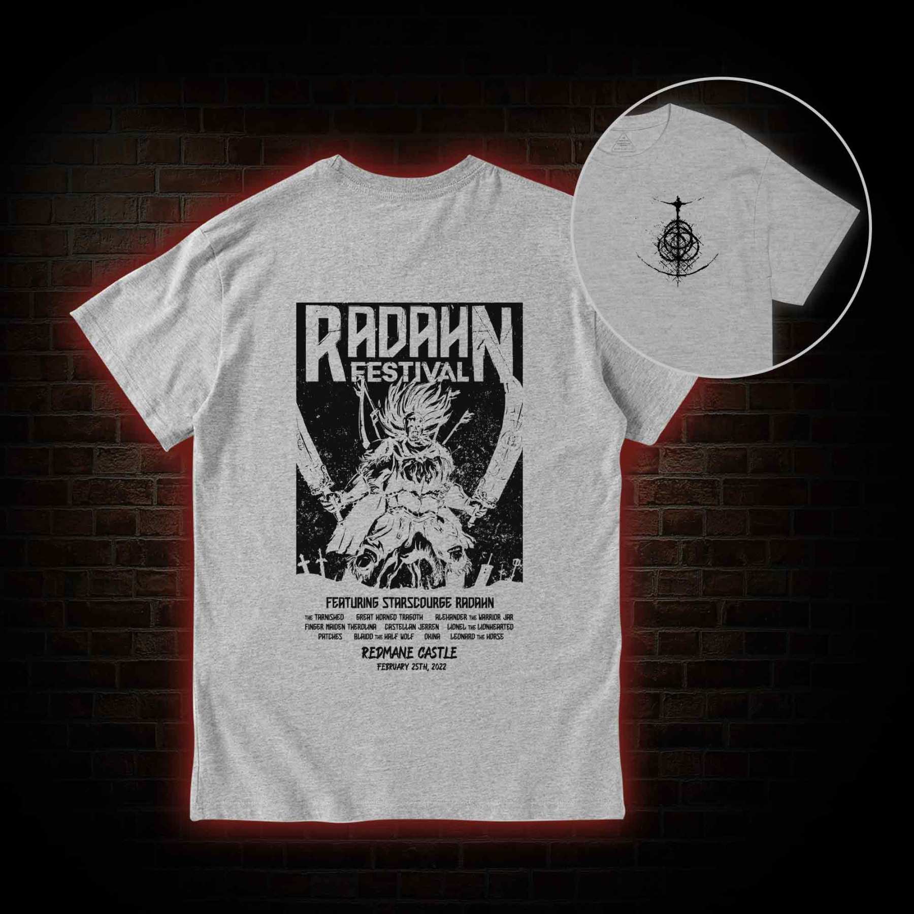 Battle Festival Back Print T-Shirt