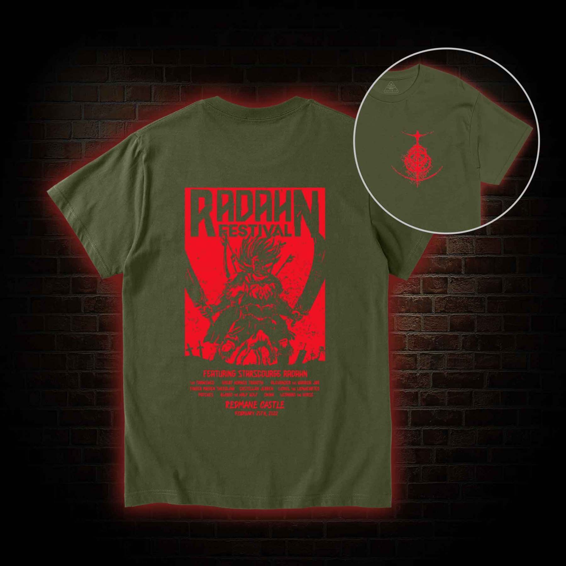 Battle Festival Back Print T-Shirt