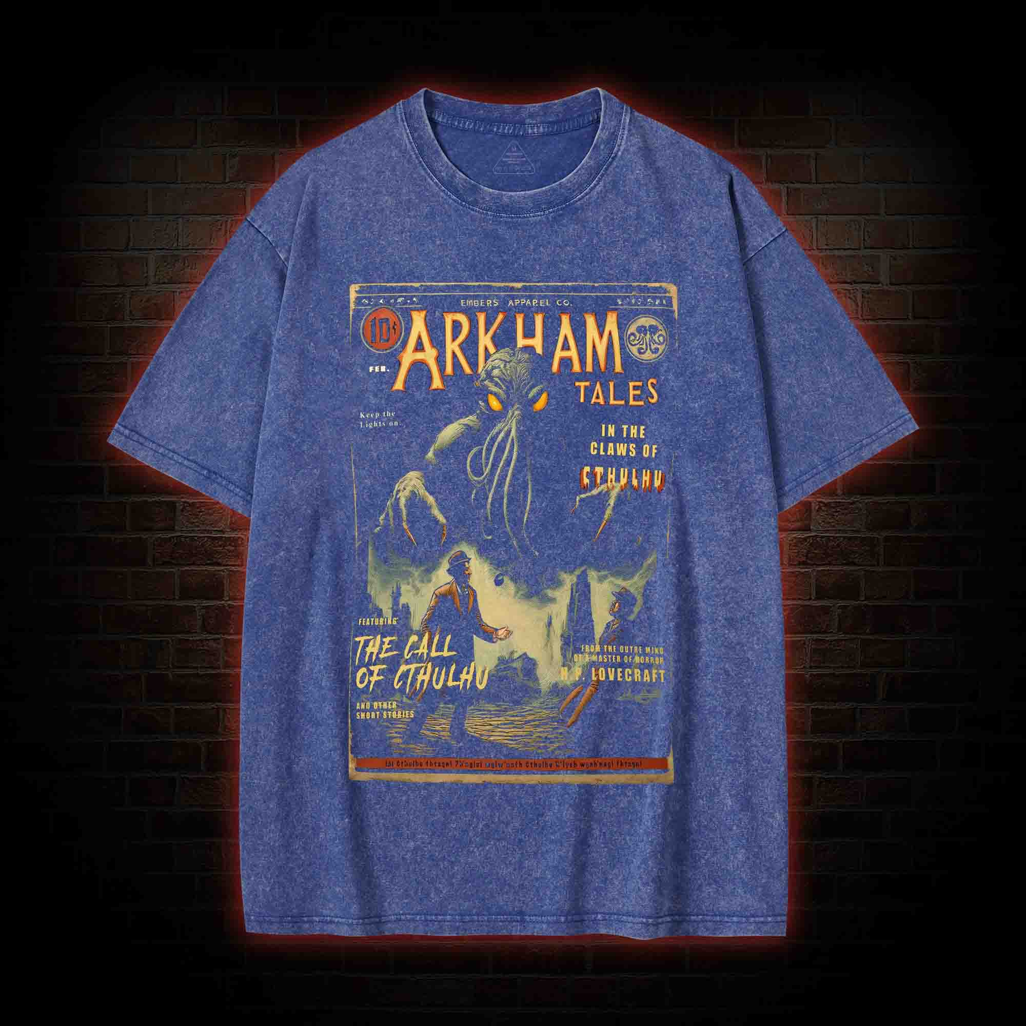 The Call of Cthulhu Washed T-shirt