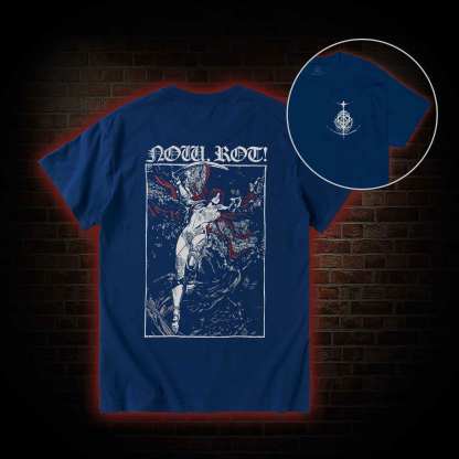 Now Rot Back Print T-Shirt