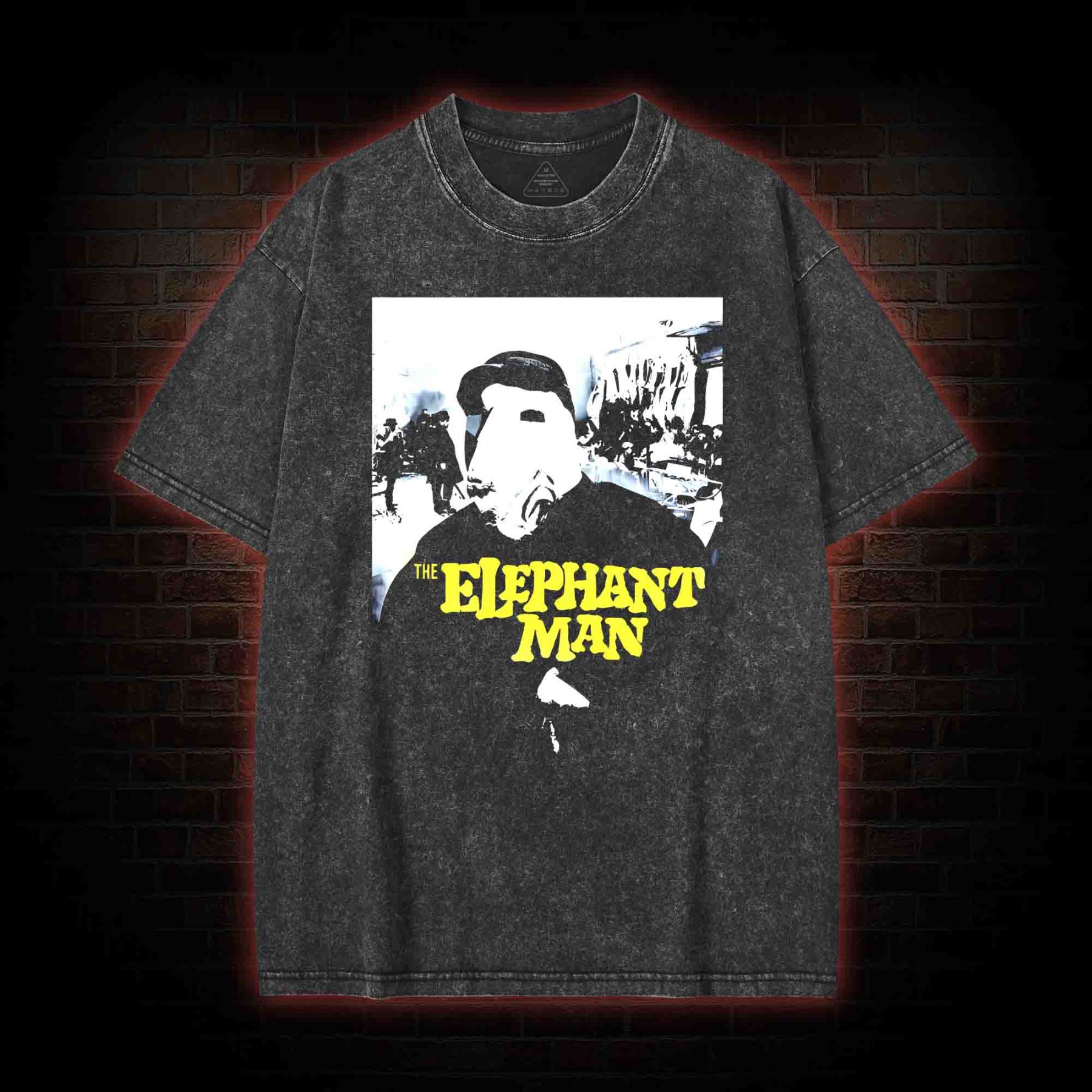 The Elephant Man Washed T-shirt