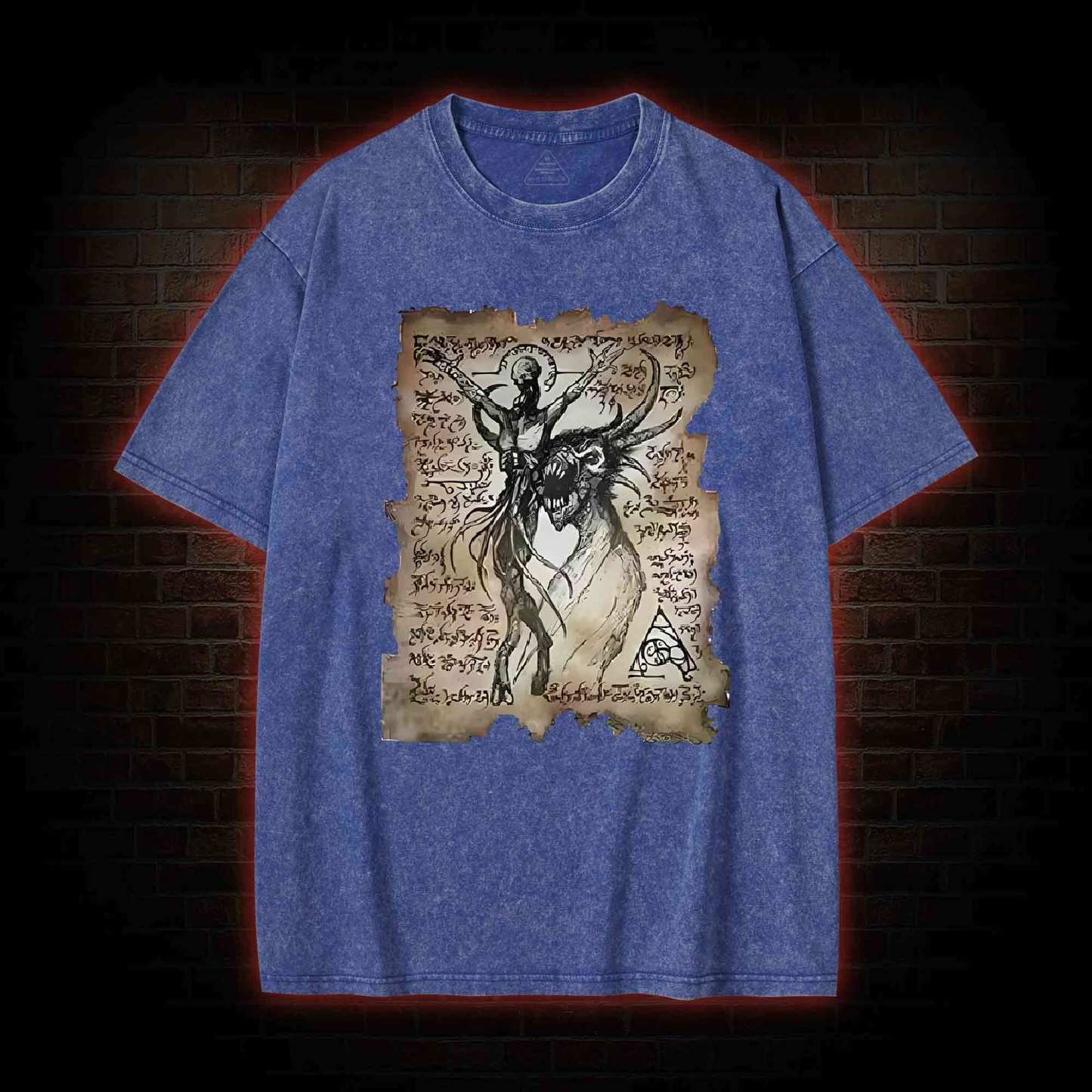 Cthulhu Occult Washed T-shirt