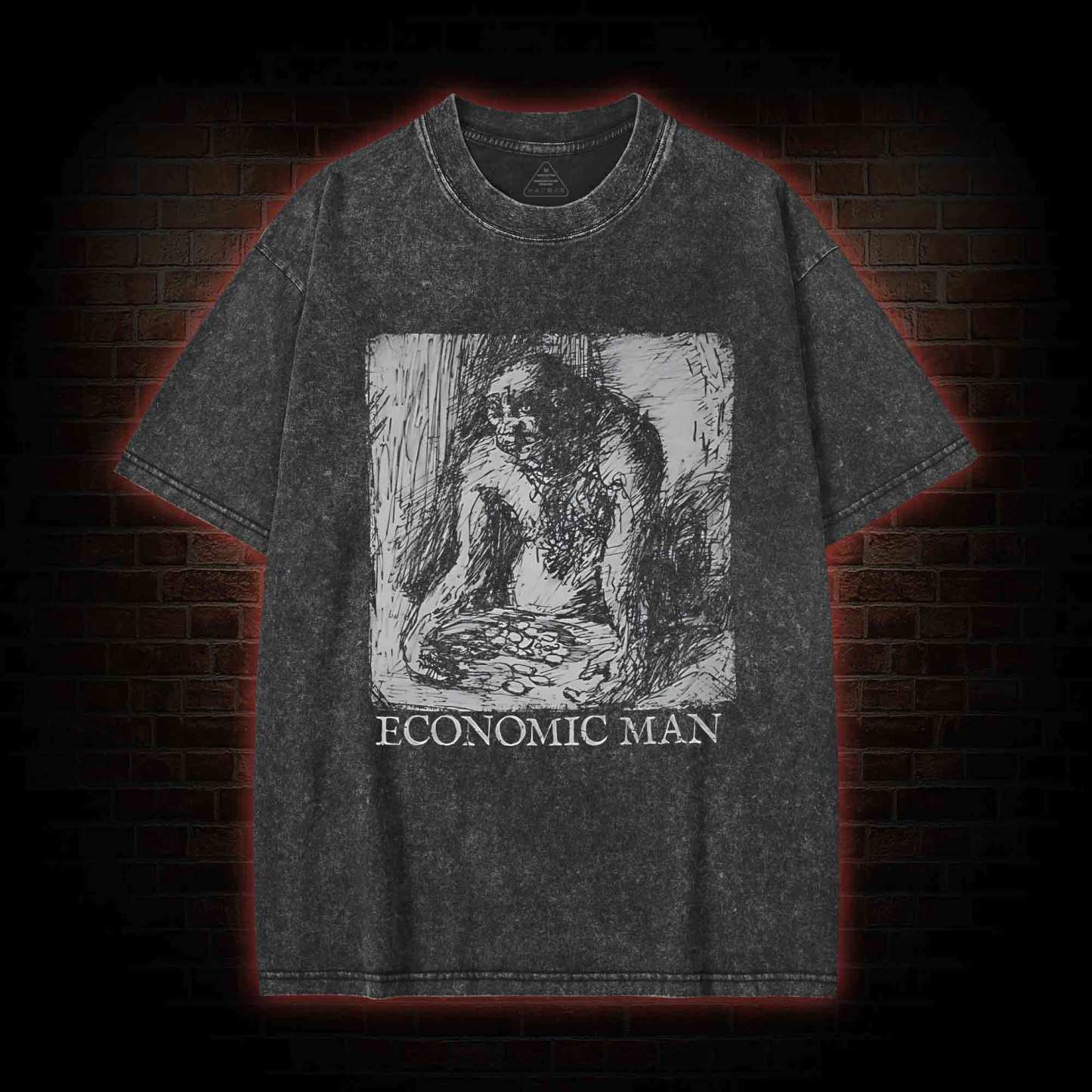 Economic Man Washed T-shirt