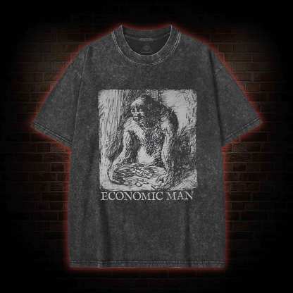Economic Man Washed T-shirt