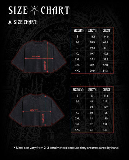 Dancing Frogs Vintage Washed Cropped T-shirts