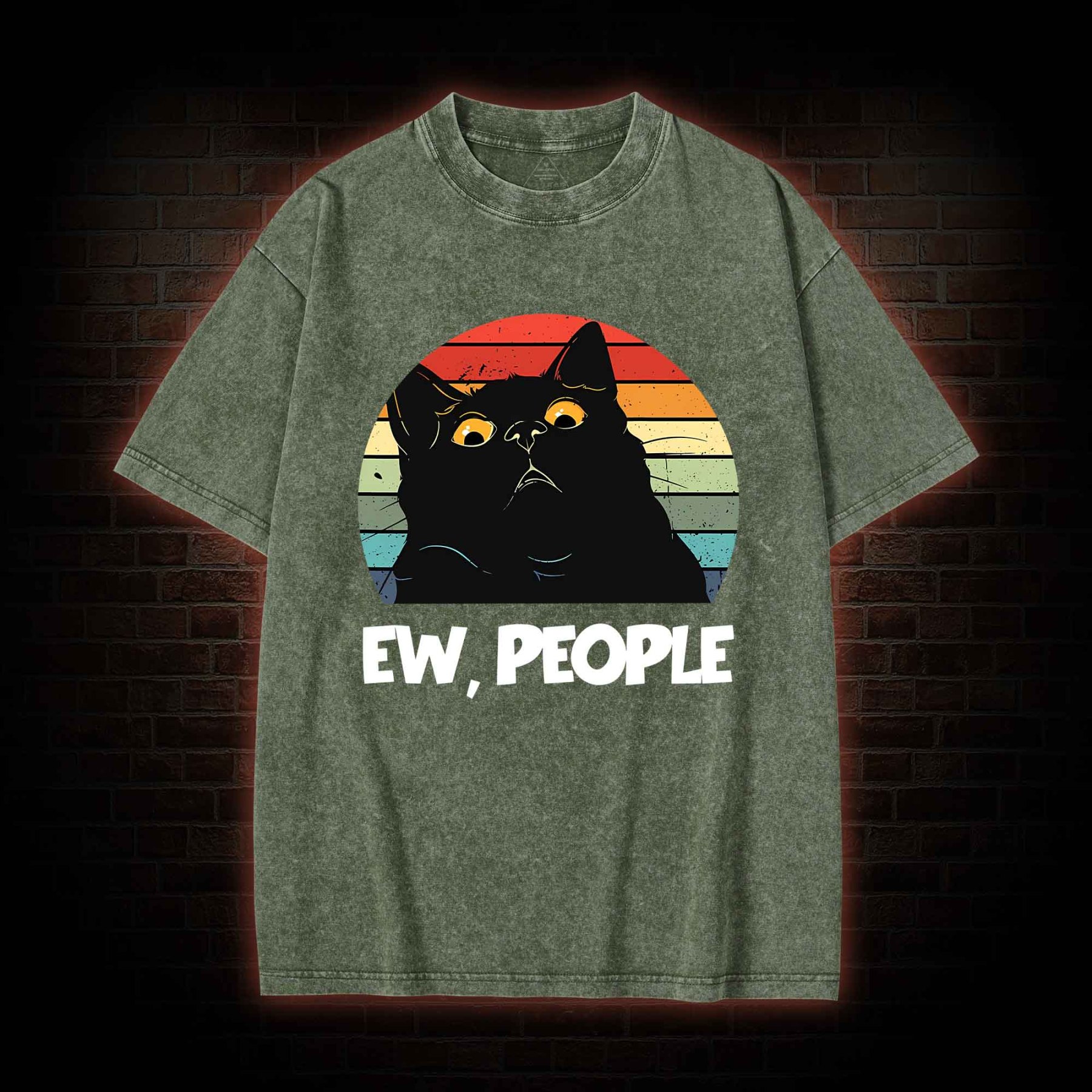 Ew People Washed T-shirt