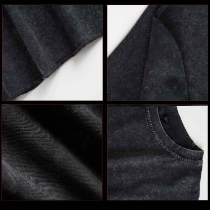 Dancing Frogs Vintage Washed Cropped T-shirts