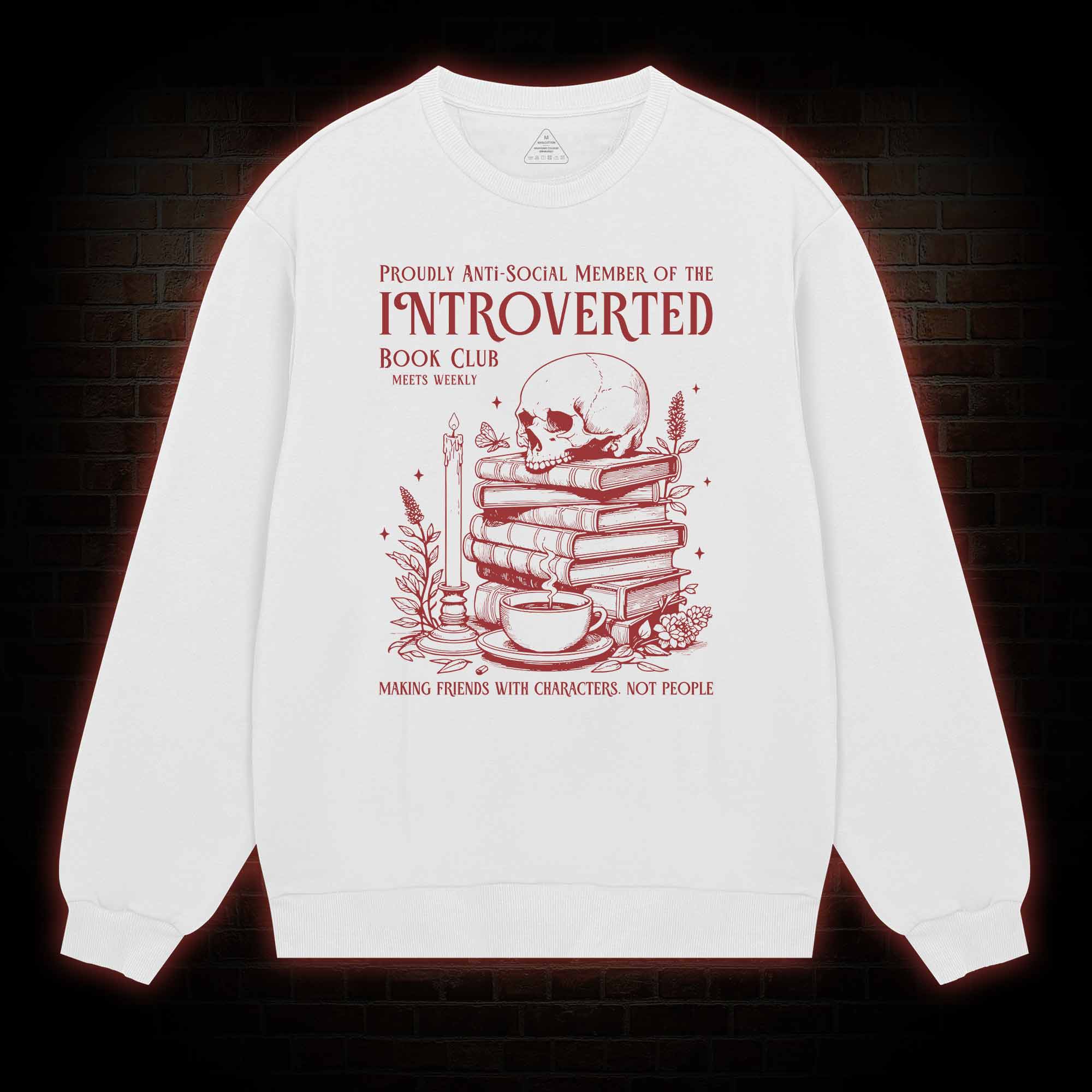 Introverted Book Club Sweatshirt