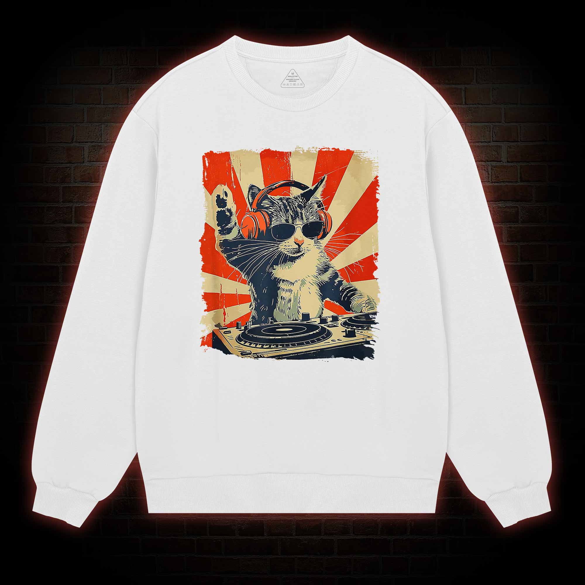 Dj Cat Sweatshirt