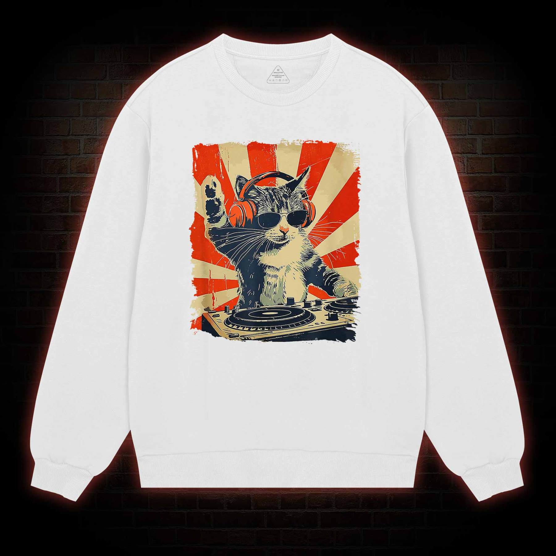 Dj Cat Sweatshirt