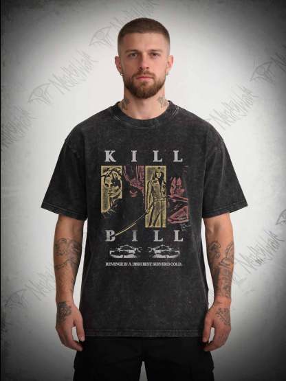 Revenge is a Dish Best Serverd Cold Washed T-shirt
