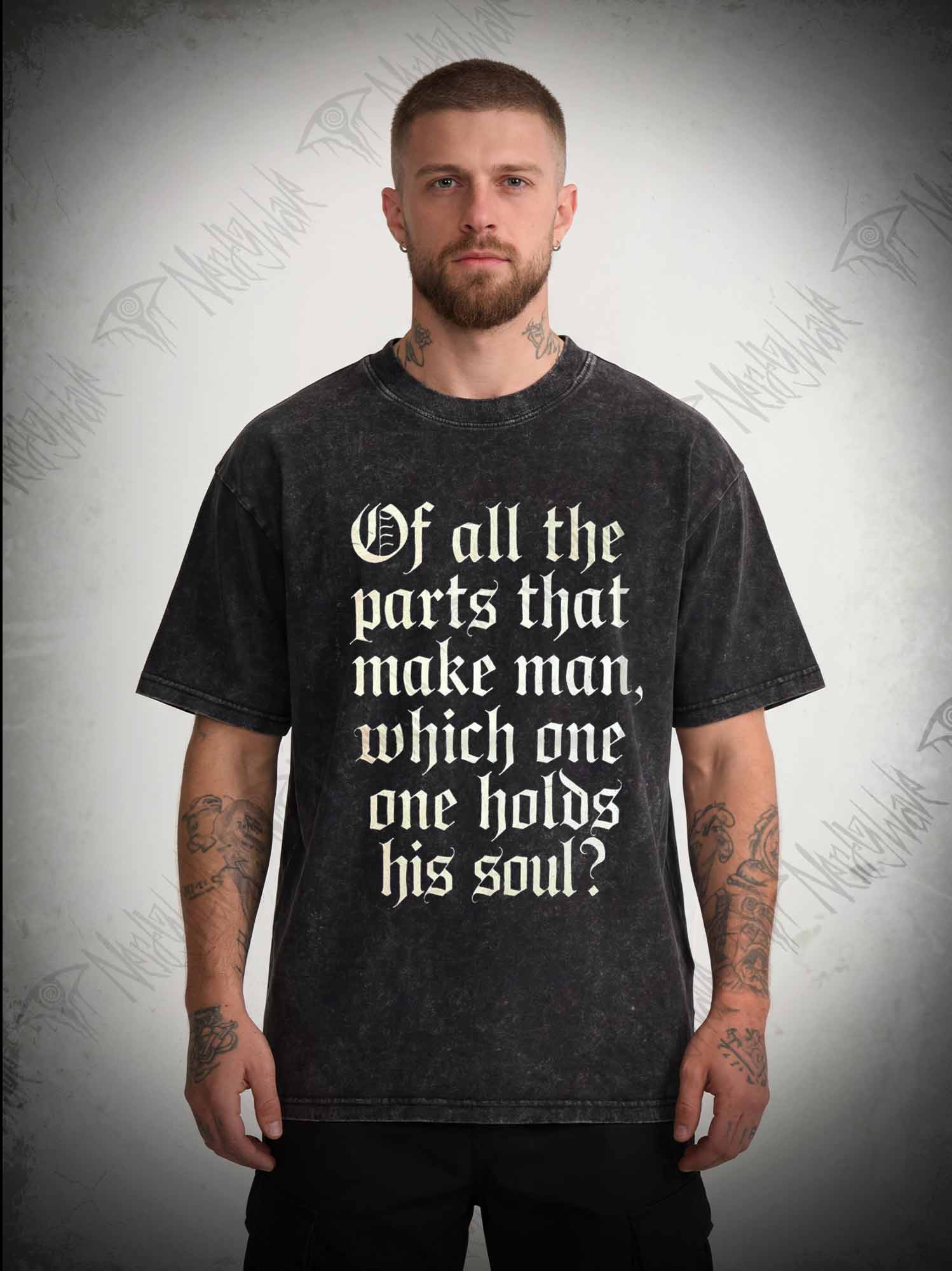 Of All the Parts That Make Man Washed T-shirt