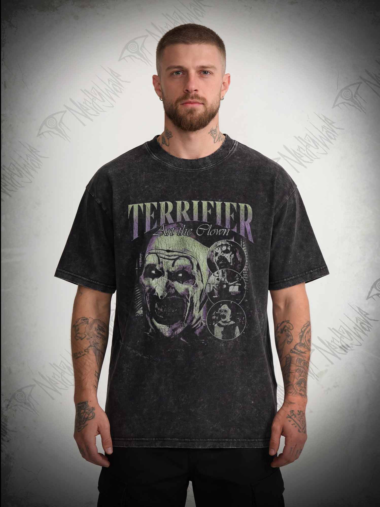 The Clown Horror Washed T-shirt