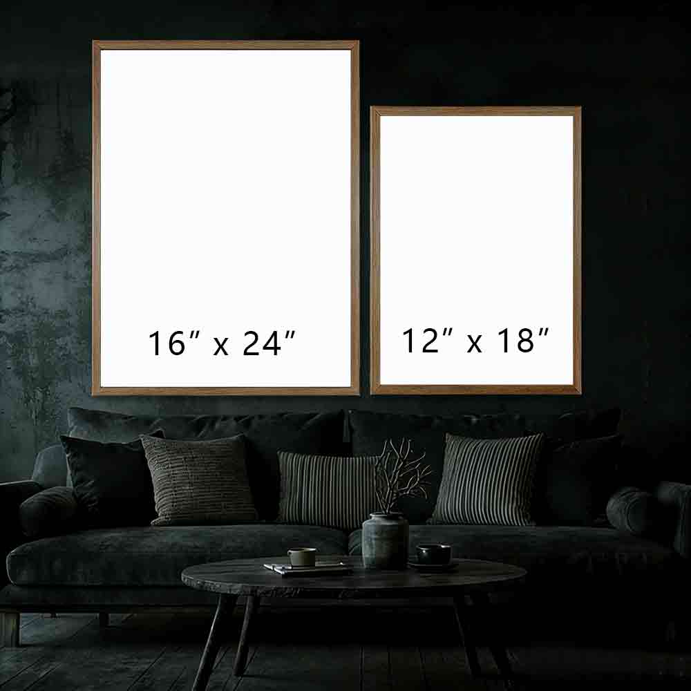 Thus Emergeth Cthulhu Framed Canvas Print