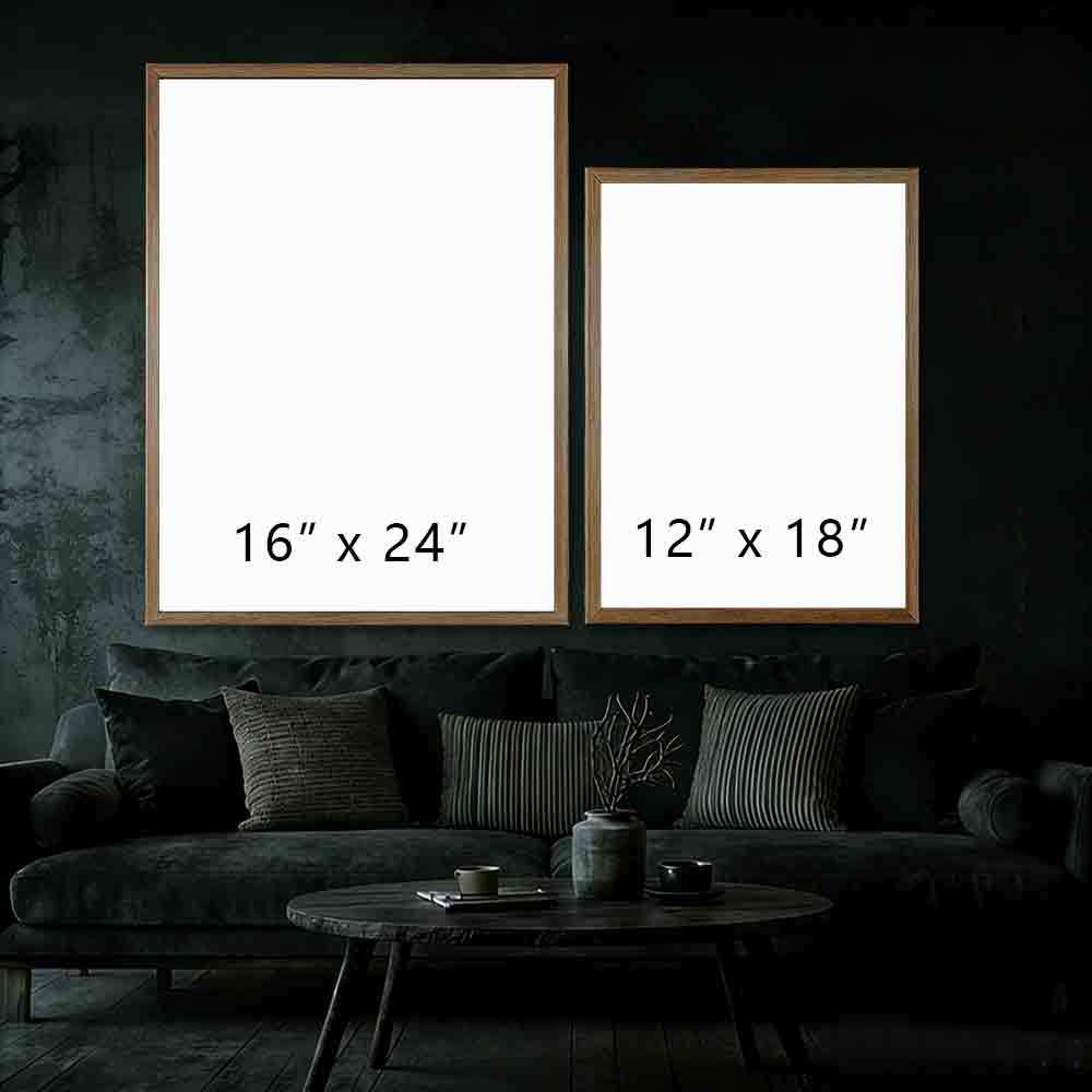 Thus Emergeth Cthulhu Framed Canvas Print