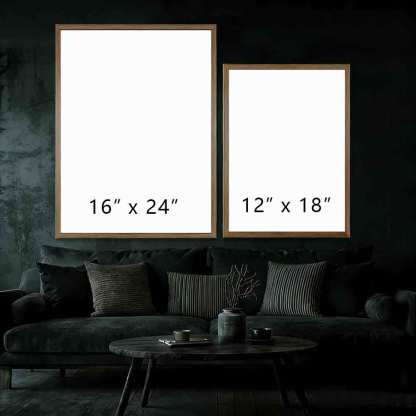 Thus Emergeth Cthulhu Framed Canvas Print