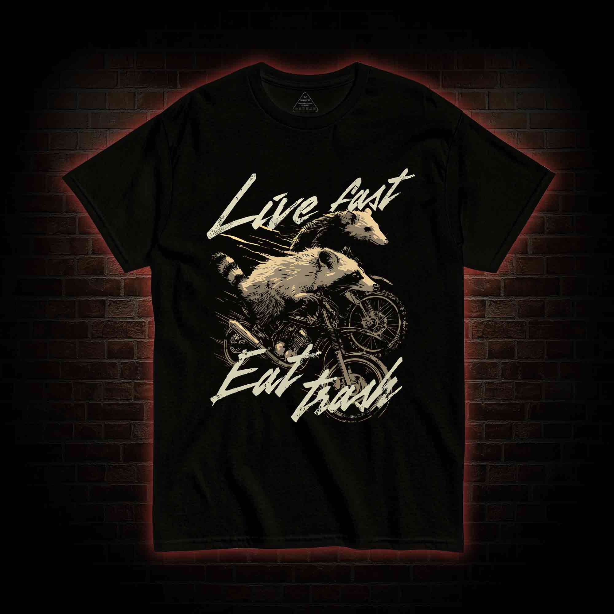 Live Fast Eat Trash T-shirt